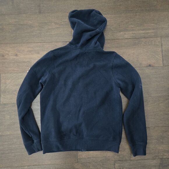 Abercrombie & Fitch Navy Blue Boys Hoodie Size 13/14 - Picture 6 of 7